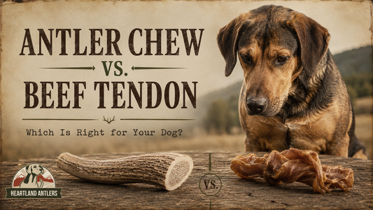 Antler Chew vs. Beef Tendon: Which Is Right for Your Dog?