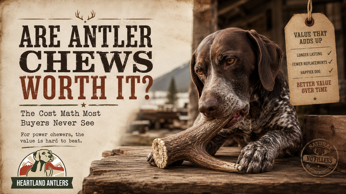 Are Antler Chews Worth It? The Cost Math Most Buyers Never See