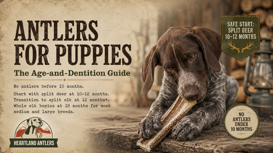 Antlers for Puppies: The Age-and-Dentition Guide