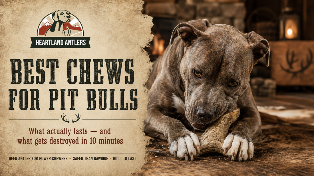 Best Chews for Pit Bulls: What Actually Lasts (And What Gets Destroyed in 10 Minutes)