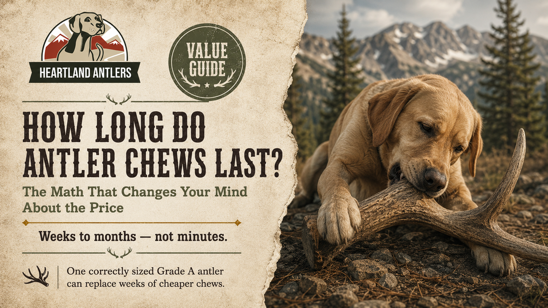 How Long Do Antler Chews Last for Dogs? (The Math That Changes Your Mind About the Price)
