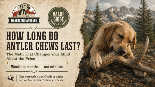 How Long Do Antler Chews Last for Dogs? (The Math That Changes Your Mind About the Price)