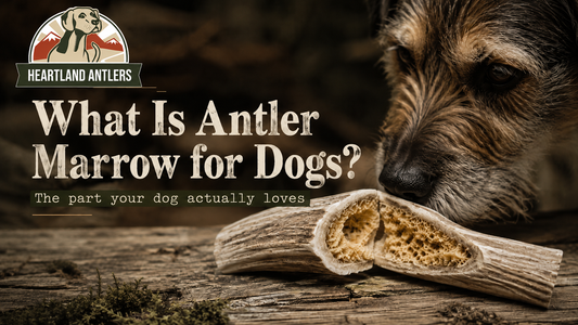 What Is Antler Marrow for Dogs? (And Why It's the Part Your Dog Actually Loves)