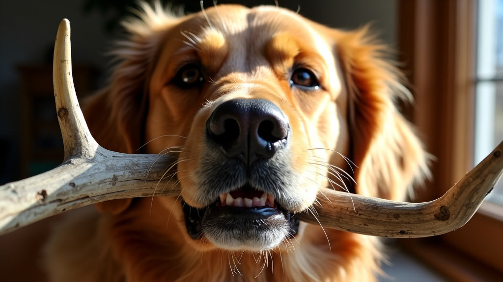 Antler Chews vs. Rawhide: Nature's Choice for Dogs