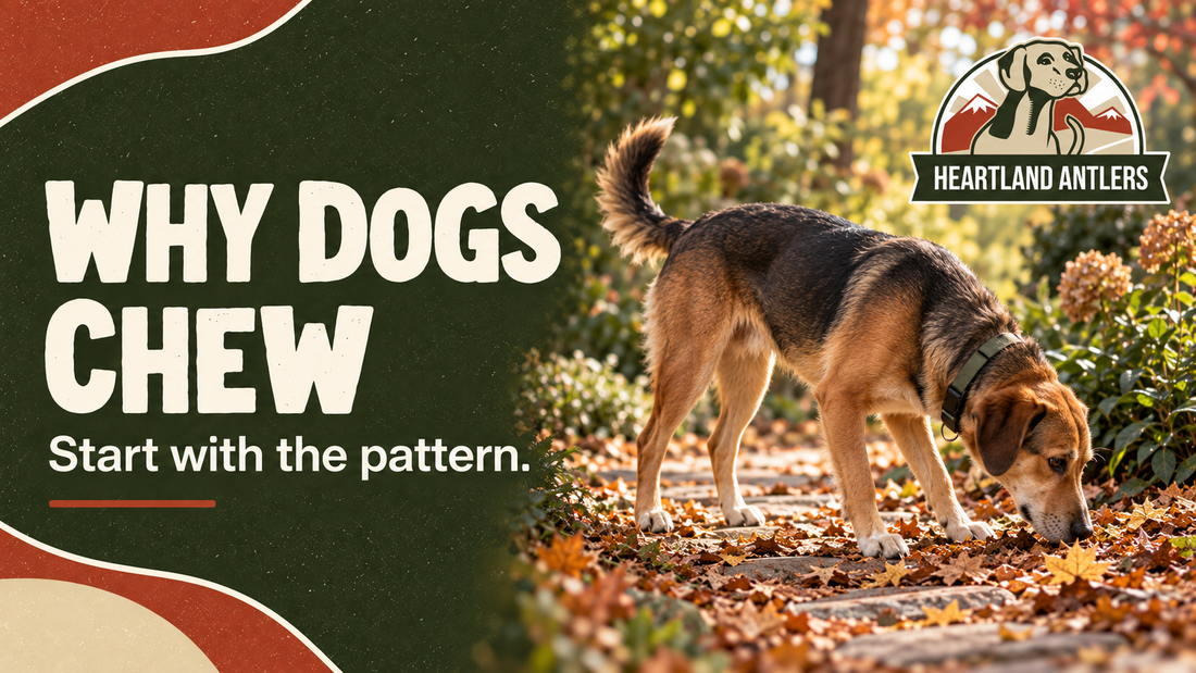 Generated dog scene: understand chewing by observing its context