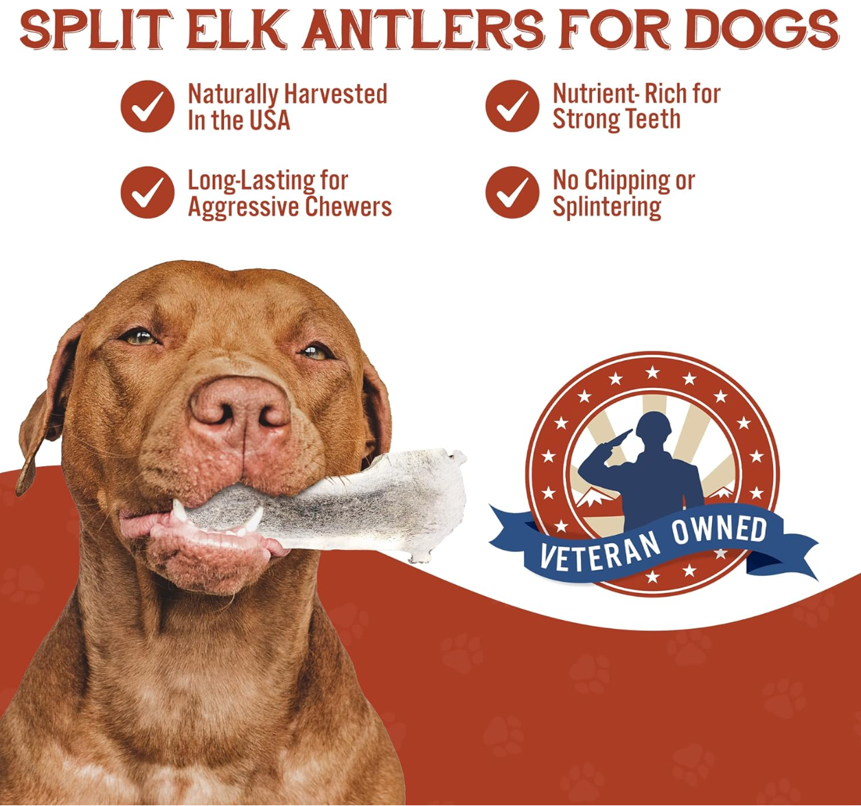 Benefits of switching to antler chews
