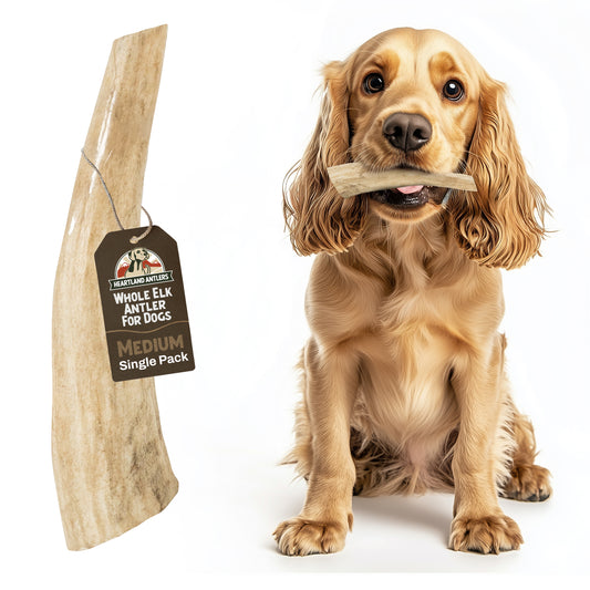 Whole Elk Antler Chew - Medium